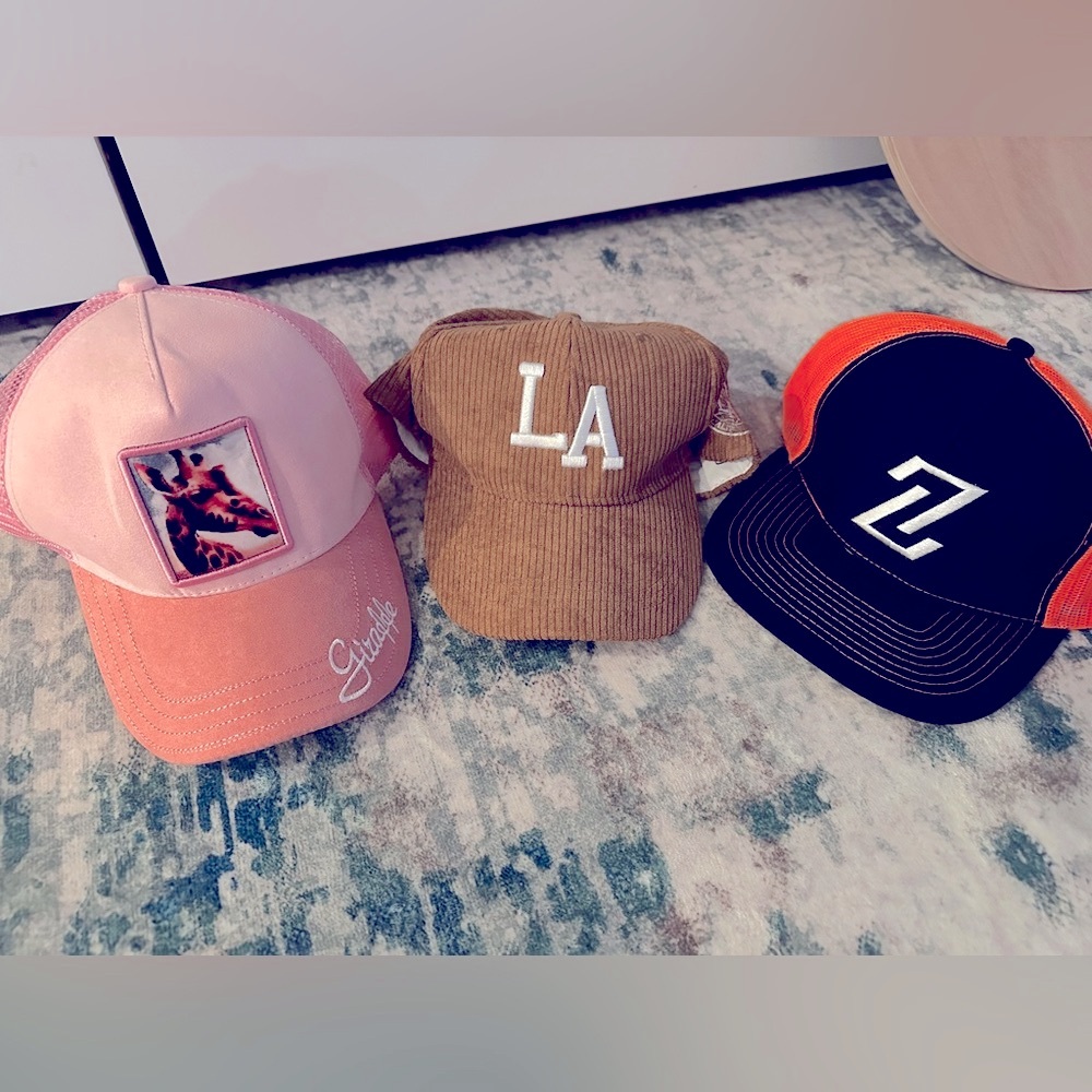 NWT Set of Three Baseball Hats - As pictured all 3 - ONE great price! 💫🧢